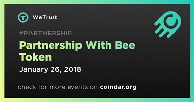 Partnership With Bee Token