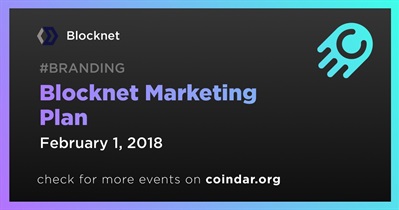 Blocknet Marketing Plan