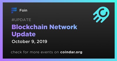 Blockchain Network Update