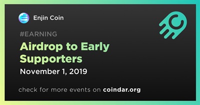 Airdrop to Early Supporters