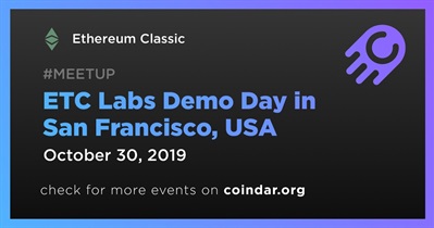 ETC Labs Demo Günü, San Francisco, ABD