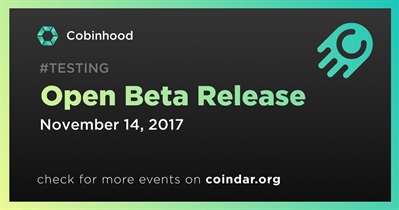 Open Beta Release