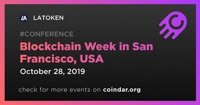 Blockchain Week em San Francisco, EUA