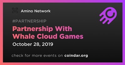 Partnership With Whale Cloud Games