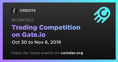 Trading Competition on Gate.io