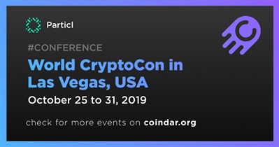 World CryptoCon sa Las Vegas, USA