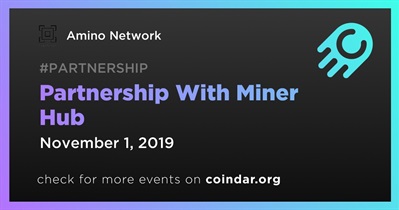 Partnership With Miner Hub