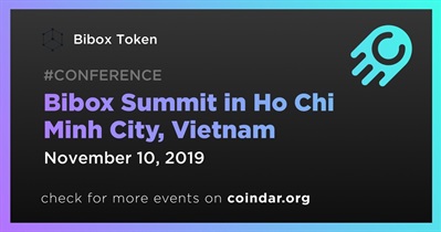 베트남 호치민시 Bibox Summit
