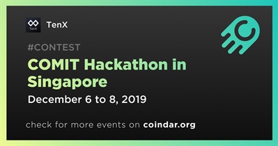 Singapur&#39;da COMIT Hackathon