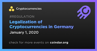 Legalization of Cryptocurrencies in Germany