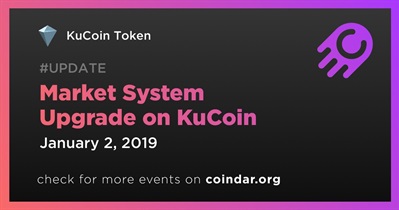 Market System Upgrade on KuCoin