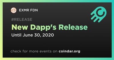 Lançamento do novo Dapp