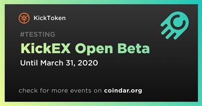 KickEX Open Beta