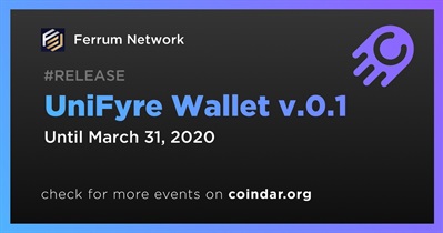 UniFyre Wallet v.0.1