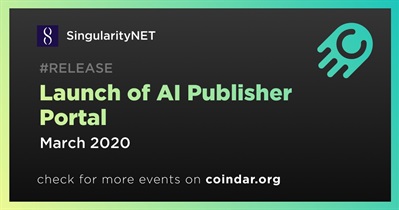 Lançamento do AI Publisher Portal
