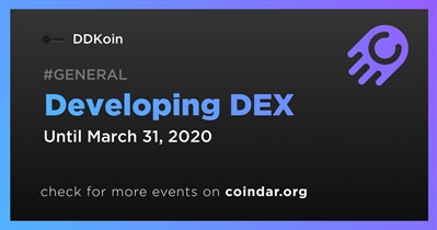 Developing DEX