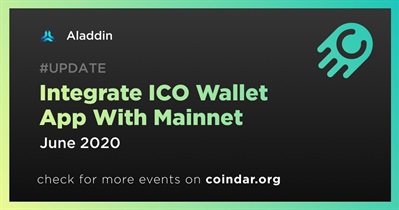 Isama ang ICO Wallet App Sa Mainnet