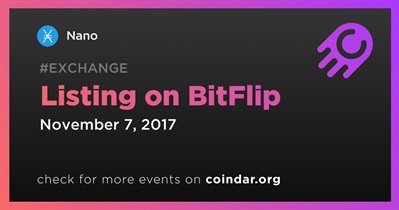 Listing on BitFlip