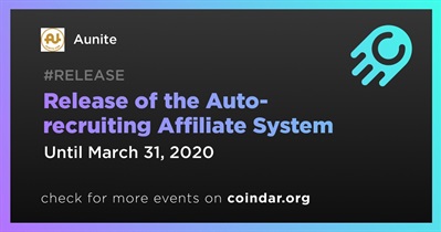 Release of the Auto-recruiting Affiliate System