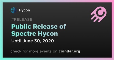 Public Release of Spectre Hycon