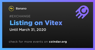 Listing on Vitex