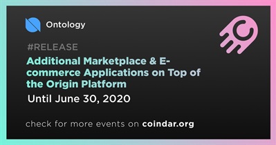 Additional Marketplace & E-commerce Applications on Top of the Origin Platform