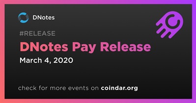 DNotes Pay Release