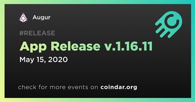App Release v.1.16.11