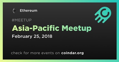 Asia-Pacific Meetup