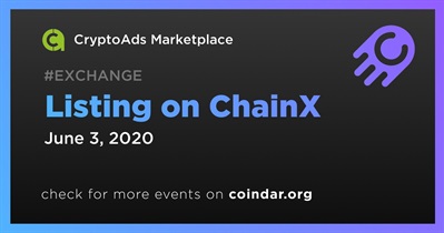 Listing on ChainX