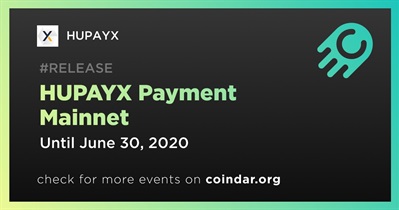 HUPAYX Payment Mainnet