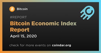 Bitcoin Economic Index Report