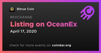 OceanEx पर लिस्टिंग