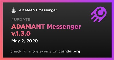 ADAMANT Messenger v.1.3.0