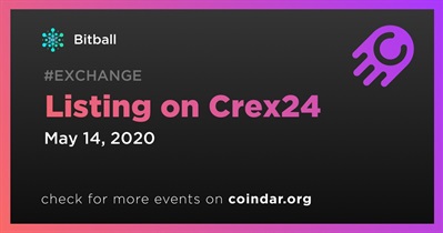Lên danh sách tại Crex24