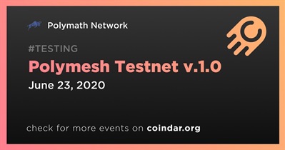 Polymesh Testnet v.1.0