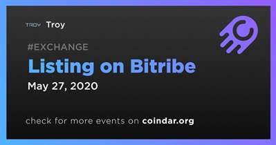 Bitribe에 상장