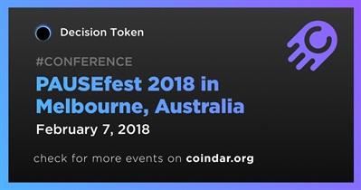 PAUSEfest 2018 em Melbourne, Austrália