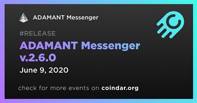 ADAMANT Messenger v.2.6.0