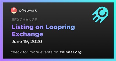 Listado en Loopring Exchange