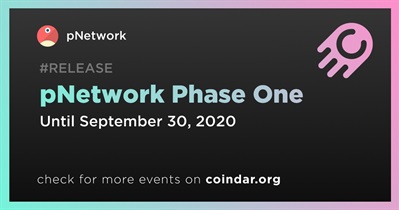 pNetwork Phase One