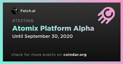 Atomix Platform Alpha
