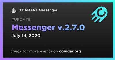 Messenger v.2.7.0