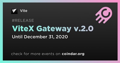 ViteX Gateway v.2.0