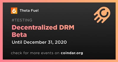 Decentralized DRM Beta