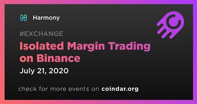 Isolated Margin Trading on Binance