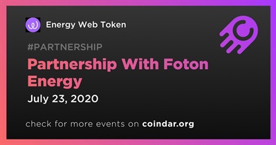 Partnership With Foton Energy