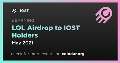 LOL Airdrop para IOST Holders