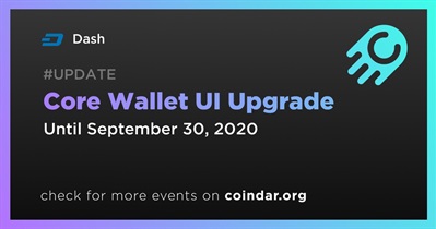 Core Wallet UI Upgrade