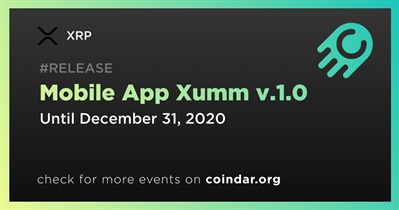 모바일 앱 Xumm v.1.0